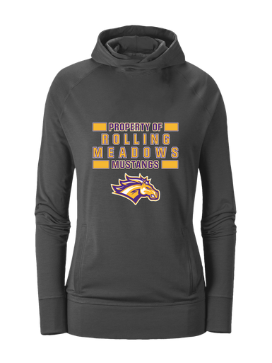 Rolling Meadows Mustangs Property Of Women's Hoodie