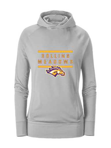 Rolling Meadows Mustangs Mascot #4 Women's Hoodie