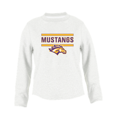 Rolling Meadows Mustangs Mascot #5 Women's Sweatshirt