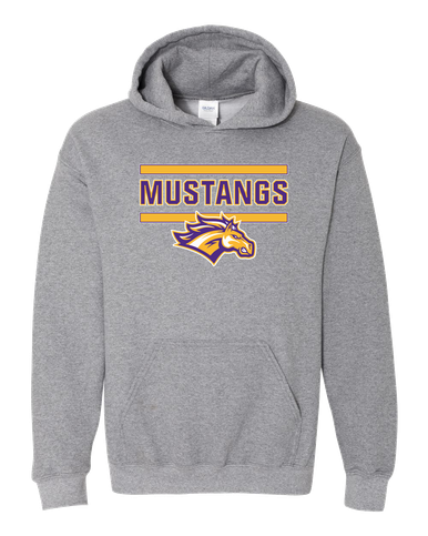 Rolling Meadows Mustangs Mascot #5 Men's Hoodie