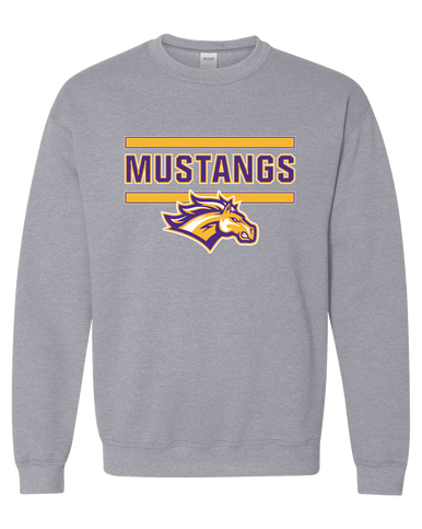 Rolling Meadows Mustangs Mascot #5 Men's Sweatshirt