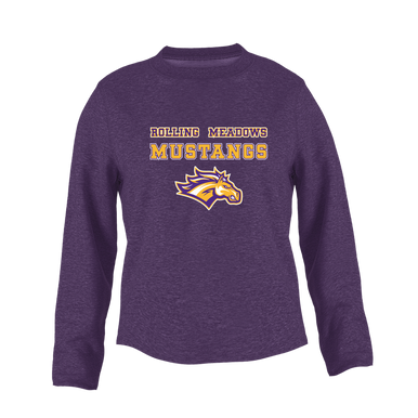 Rolling Meadows Mustangs Spirit Women's Sweatshirt