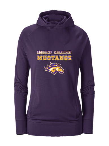 Rolling Meadows Mustangs Spirit Women's Hoodie