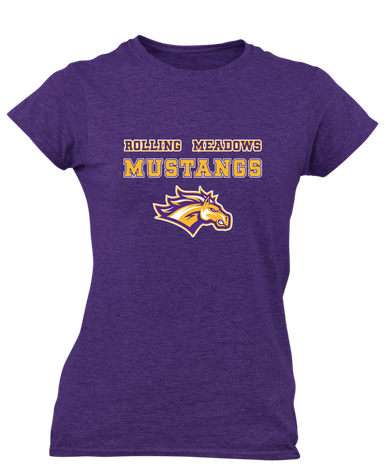 Rolling Meadows Mustangs Spirit Women's SS T-Shirt
