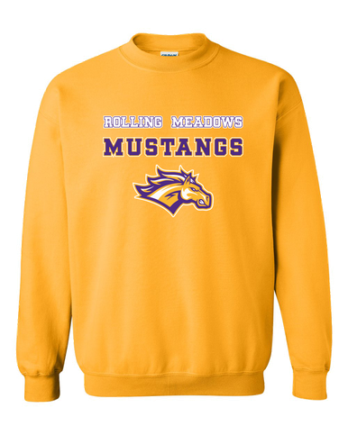 Rolling Meadows Mustangs Spirit Men's Sweatshirt