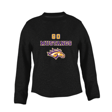 Rolling Meadows Mustangs Go Team Women's Sweatshirt