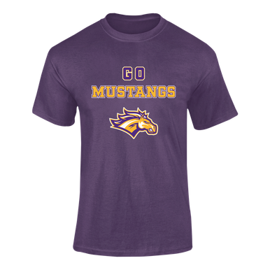 Rolling Meadows Mustangs Go Team Men's SS T-Shirt