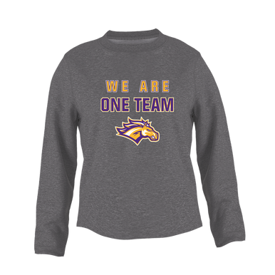 Rolling Meadows Mustangs We Are One Team Women's Sweatshirt