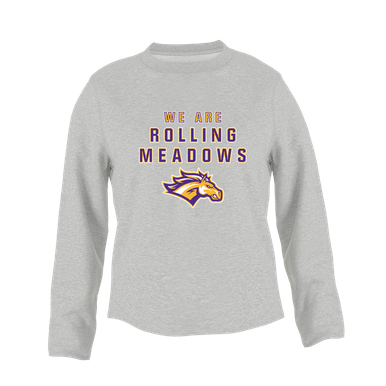 Rolling Meadows Mustangs We Are Women's Sweatshirt