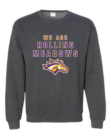 Rolling Meadows Mustangs We Are Men's Sweatshirt