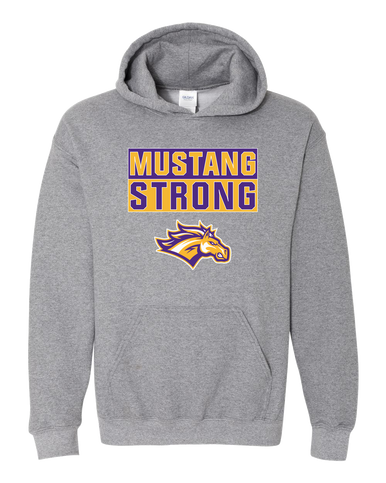 Rolling Meadows Mustangs Strong #1 Men's Hoodie