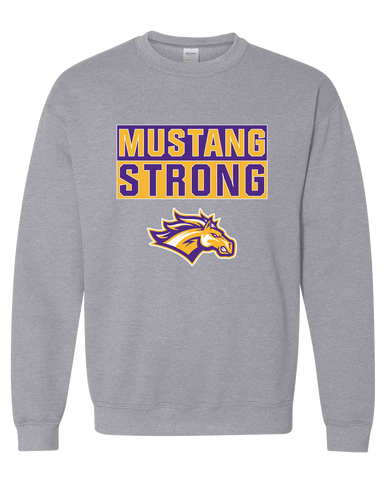 Rolling Meadows Mustangs Strong #1 Men's Sweatshirt