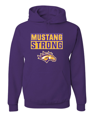 Rolling Meadows Mustangs Strong #1 Men's Premium Hoodie