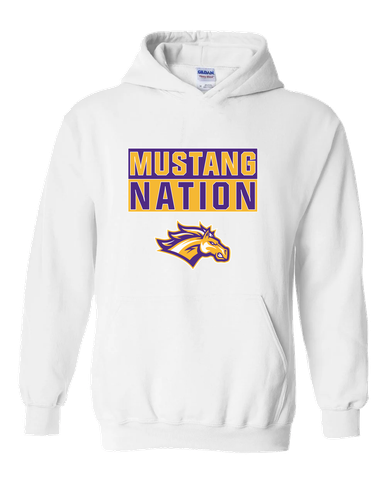 Rolling Meadows Mustangs Nation #1 Men's Hoodie