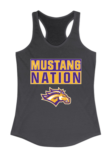 Rolling Meadows Mustangs Nation #1 Women's Tank Top