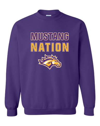 Rolling Meadows Mustangs Nation #2 Men's Sweatshirt
