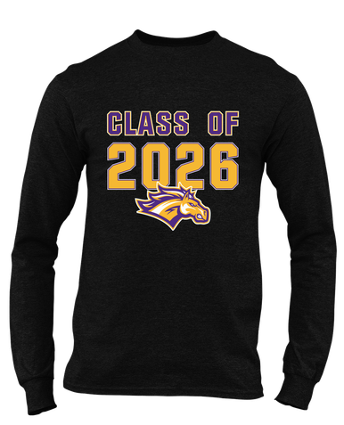 Rolling Meadows Mustangs Class of 2026 Men's LS T-Shirt