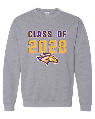 Rolling Meadows Mustangs Class of 2028 Men's Sweatshirt