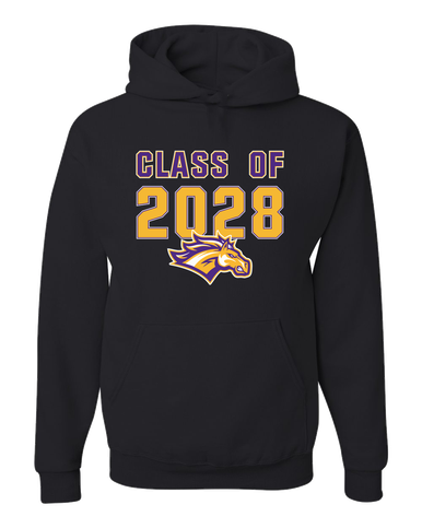 Rolling Meadows Mustangs Class of 2028 Men's Premium Hoodie