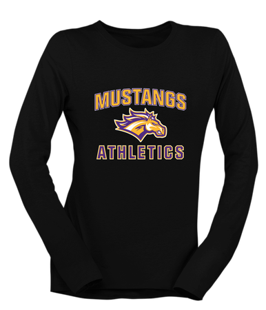Rolling Meadows Mustangs Athletics Women's Premium LS T-Shirt