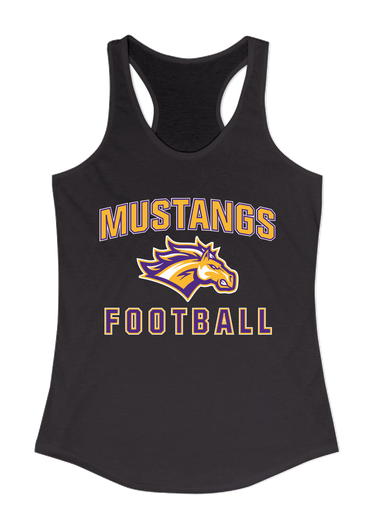 Rolling Meadows Mustangs Football #1 Women's Tank Top