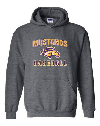 Rolling Meadows Mustangs Baseball #1 Men's Hoodie