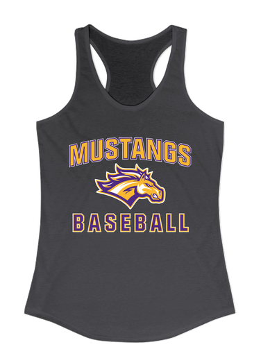 Rolling Meadows Mustangs Baseball #1 Women's Tank Top