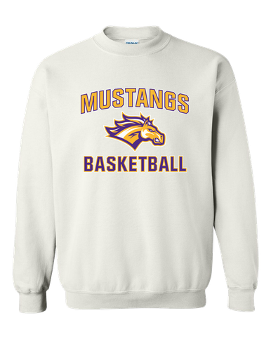 Rolling Meadows Mustangs Basketball #1 Men's Sweatshirt