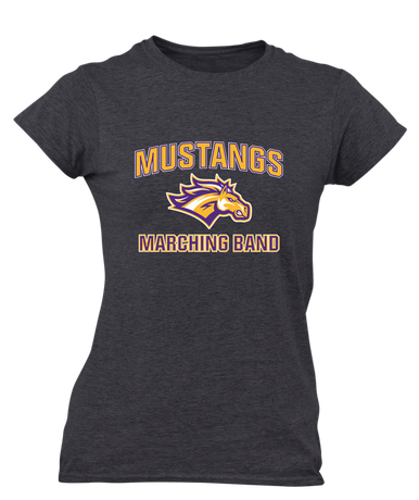 Rolling Meadows Mustangs Marching Band Women's SS T-Shirt
