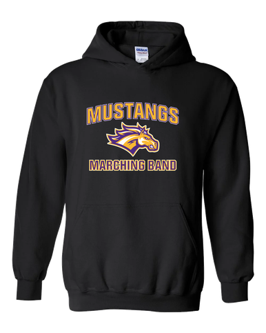 Rolling Meadows Mustangs Marching Band Men's Hoodie