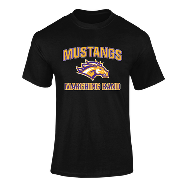 Rolling Meadows Mustangs Marching Band Men's SS T-Shirt