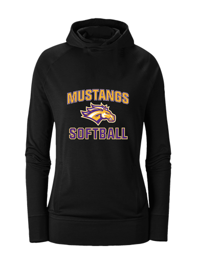 Rolling Meadows Mustangs Softball #1 Women's Hoodie