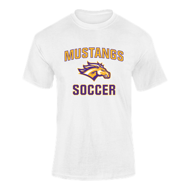 Rolling Meadows Mustangs Soccer #1 Men's SS T-Shirt