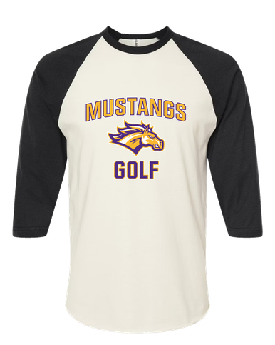 Rolling Meadows Mustangs Golf Men's Baseball T-Shirt