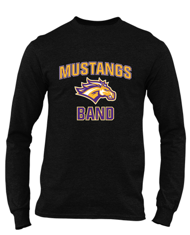 Rolling Meadows Mustangs Band # 1 Men's LS T-Shirt