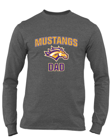 Rolling Meadows Mustangs Dad Men's Premium LS T-Shirt