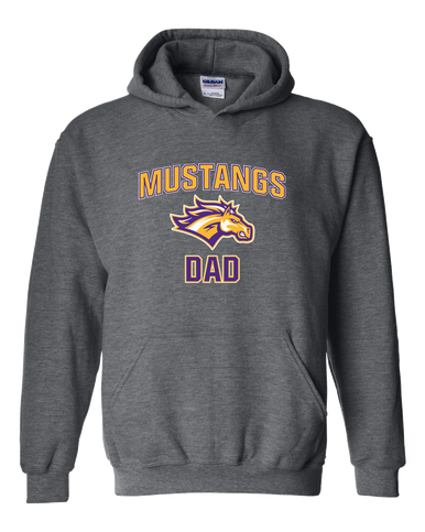 Rolling Meadows Mustangs Dad Men's Hoodie