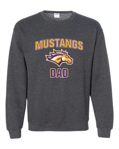 Rolling Meadows Mustangs Dad Men's Sweatshirt