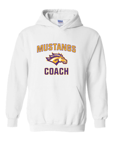 Rolling Meadows Mustangs Coach Men's Hoodie