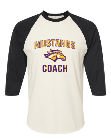 Rolling Meadows Mustangs Coach Men's Baseball T-Shirt