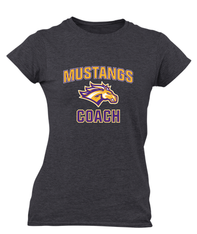 Rolling Meadows Mustangs Coach Women's Premium SS T-Shirt