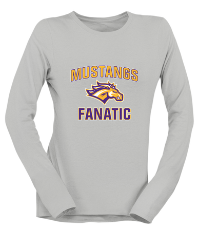 Rolling Meadows Mustangs Fanatic Women's Premium LS T-Shirt