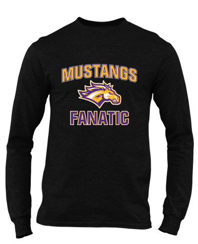 Rolling Meadows Mustangs Fanatic Men's LS T-Shirt