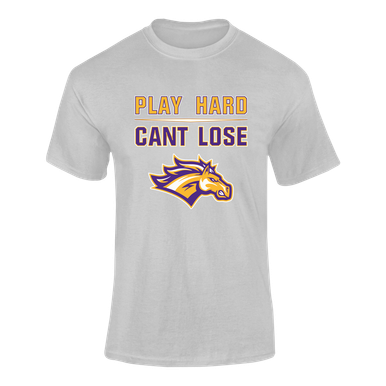 Rolling Meadows Mustangs Play Hard, Can't Lose Men's SS T-Shirt