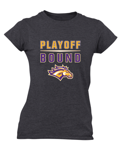 Rolling Meadows Mustangs Playoff Bound Women's SS T-Shirt