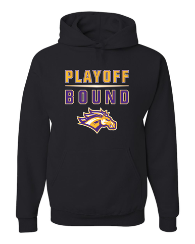Rolling Meadows Mustangs Playoff Bound Men's Premium Hoodie