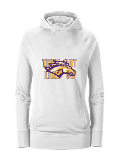 Rolling Meadows Mustangs They Not Like Us #2 Women's Hoodie