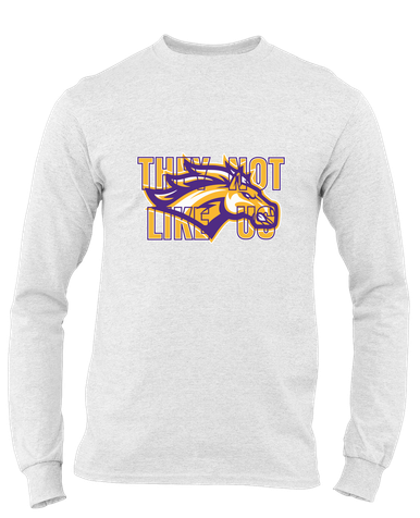 Rolling Meadows Mustangs They Not Like Us #2 Men's Premium LS T-Shirt