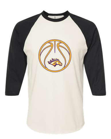Rolling Meadows Mustangs Basketball #2 Women's Baseball T-Shirt