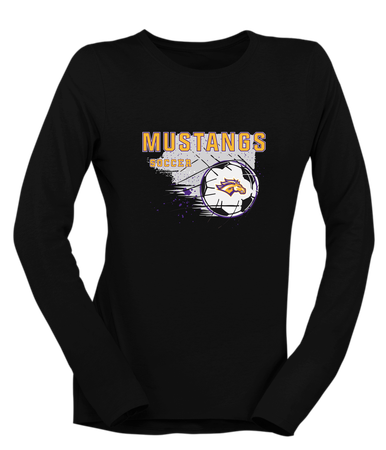 Rolling Meadows Mustangs Soccer #2 Women's Premium LS T-Shirt